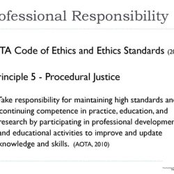 Aota standards for continuing competence