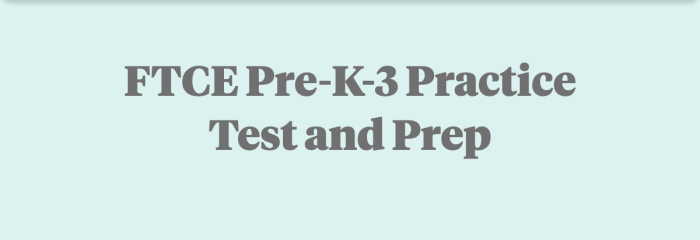 How difficult is the ftce prek-3