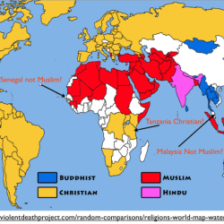 Religions sikhism christianity vivid mapporn whatsanswer catholic buddhism protestant hindu